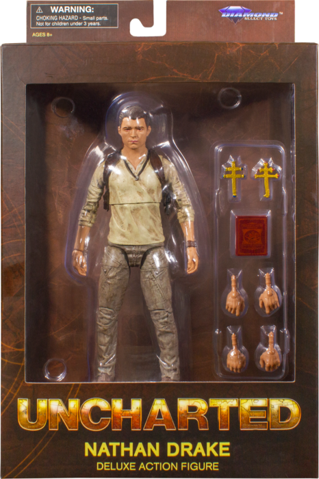  NECA Uncharted 4 Ultimate Nathan Drake Action Figure (7 Scale)  : Toys & Games