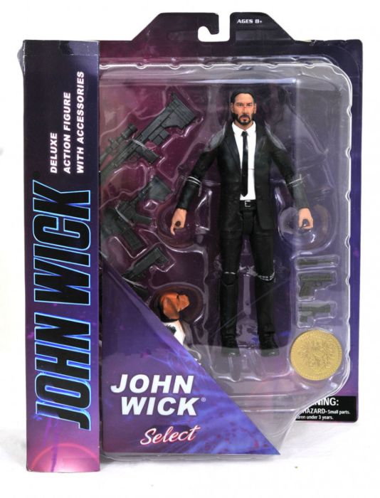 john wick deluxe action figure with accessories