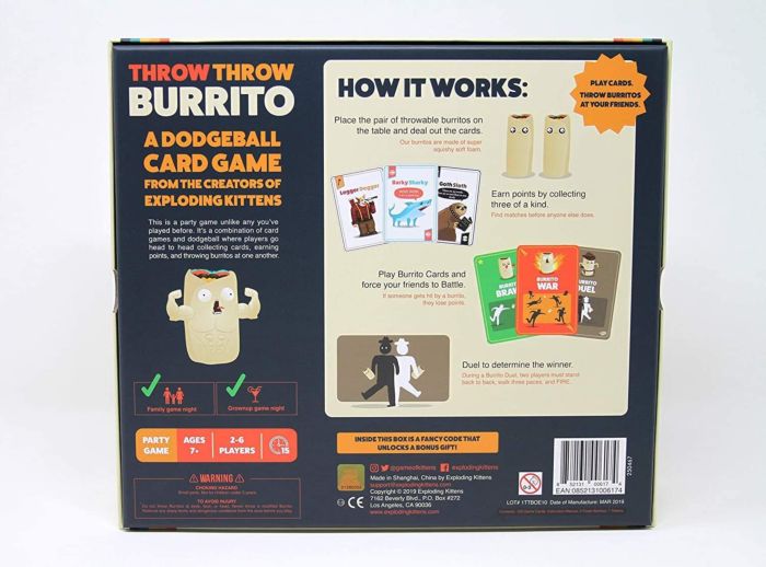 Throw Throw Burrito Extreme Outdoor Edition in Vendita Online