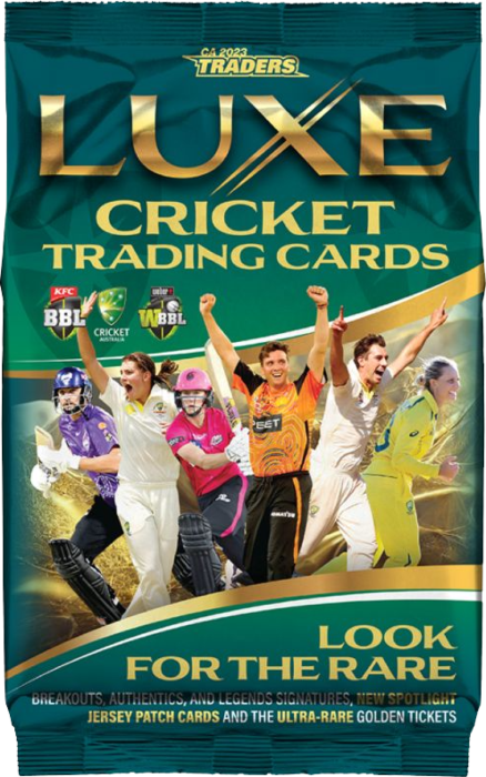 Cricket - 2023/24 Luxe Cricket Trading Cards Hobby Pack (10 Cards) By ...