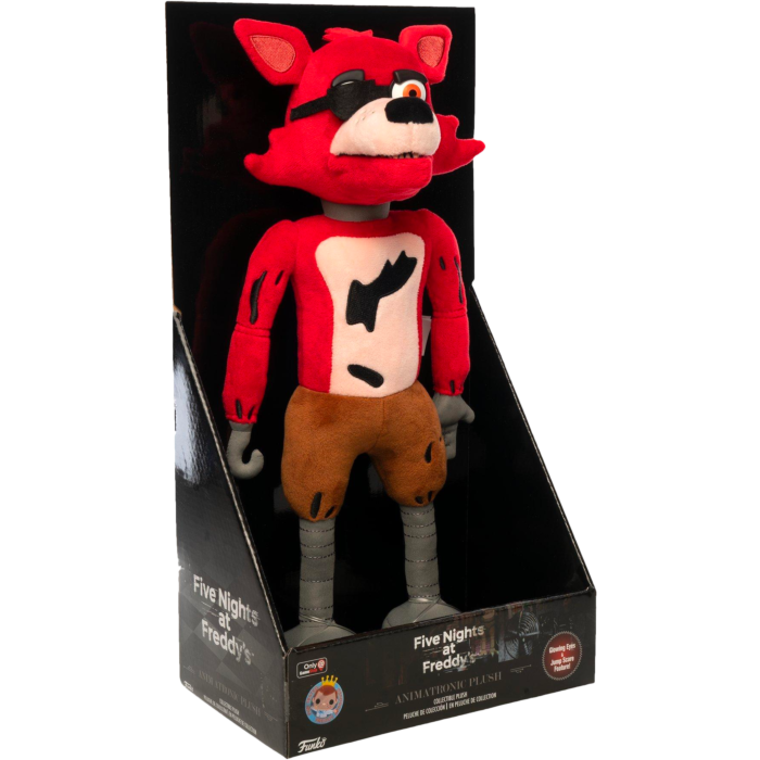 Five Nights At Freddys Foxy Animatronic 12 Motion Sensor Plush By Funko Popcultcha 9129