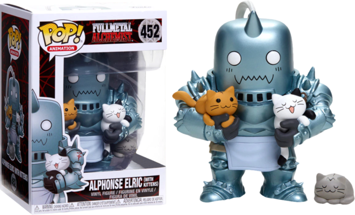 Fullmetal Alchemist Alphonse With Kittens Funko Pop Vinyl Figure Popcultcha