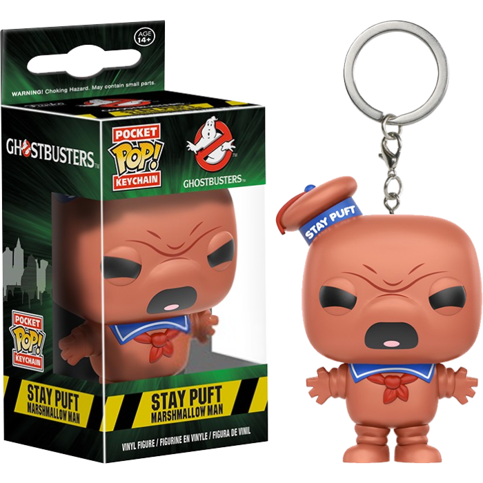 ghostbusters funko pop keychain