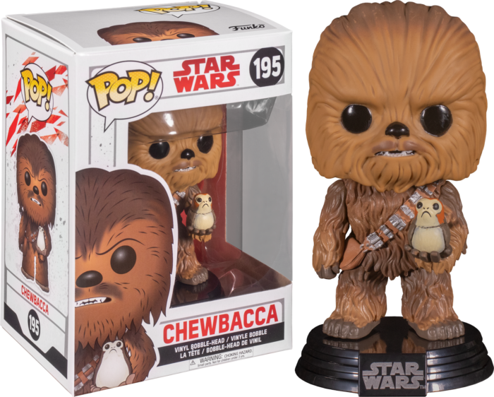 Star Wars Chewbacca with Porg "The Last Jedi" Collection 2018 de Hasbro 