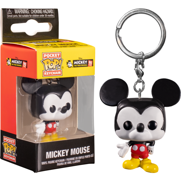 mickey mouse funko pop keychain