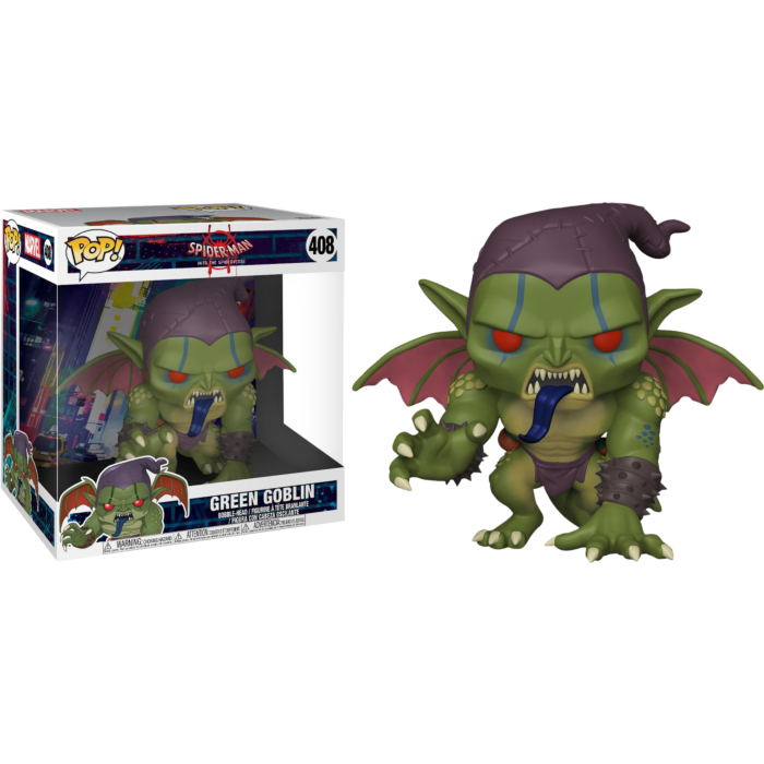 Spider-Man: Into the Spider-Verse | Green Goblin 10” Pop! Vinyl Figure by  Funko | Popcultcha