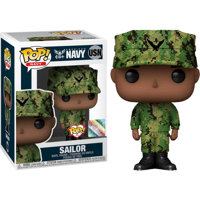 America s Navy Male Sailor 1 Funko Pop Vinyl Figure Pops