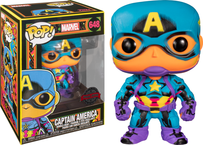 captain america black light