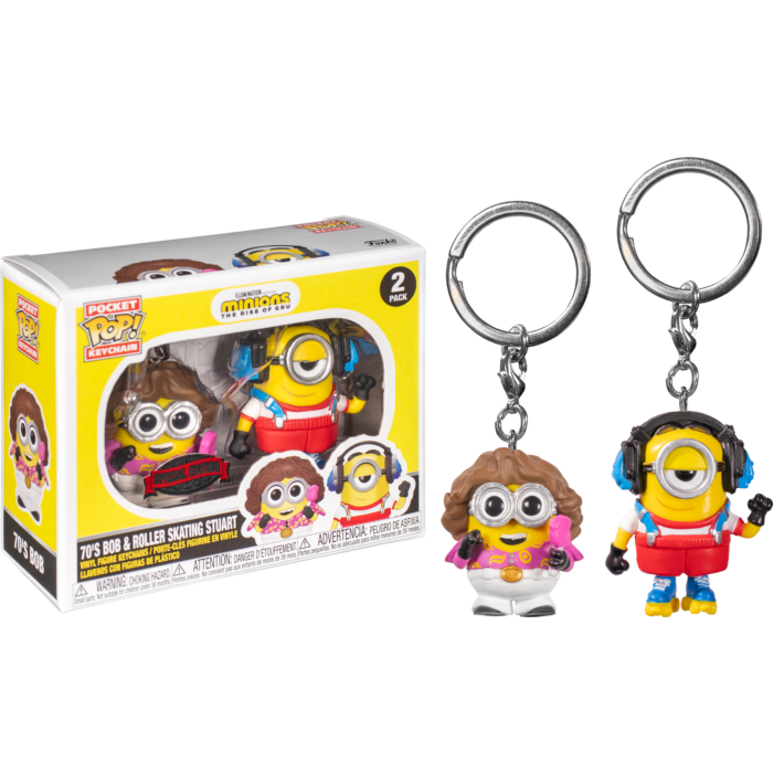 funko pop minion keychain