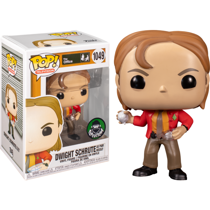 dwight schrute as pam beesly funko pop