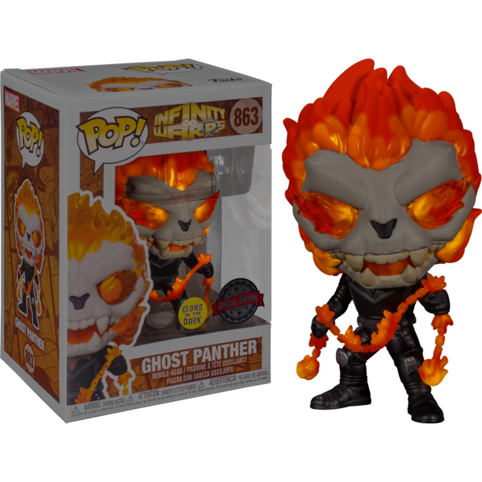 black panther ghost rider funko pop