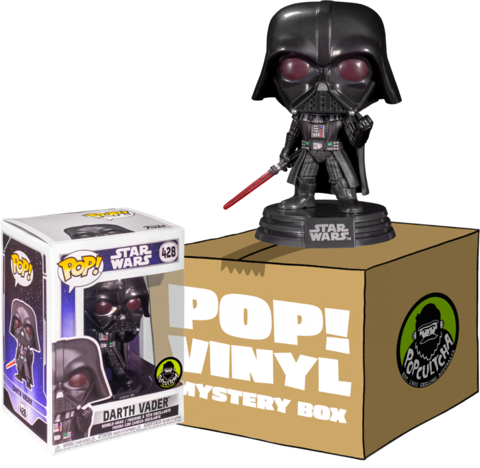 Funko Poplandia Mystery Box - Darth Vader Fist Pose (Includes Vader & 3  Mystery Exclusive Pop! Vinyl Figures)