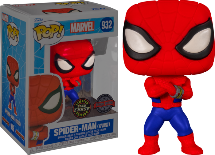 Spider-Man | Spider-Man Japanese TV Series Funko Pop! Vinyl Figure |  Popcultcha