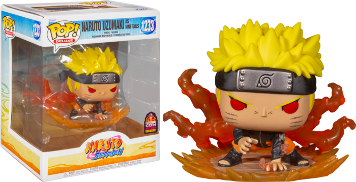 Funko POP! Animation: Naruto Shippuden - Pop Deluxe Naruto Uzumaki As Nine  Tails Vinyl Figure 2022 L.A. Comic Con Exclusive, (60296) : :  Brinquedos e Jogos