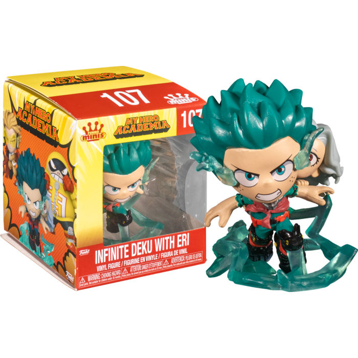 Funko 51933 POP Animation: MHA- Infinite Deku W/Eri For Not Appropriate ...