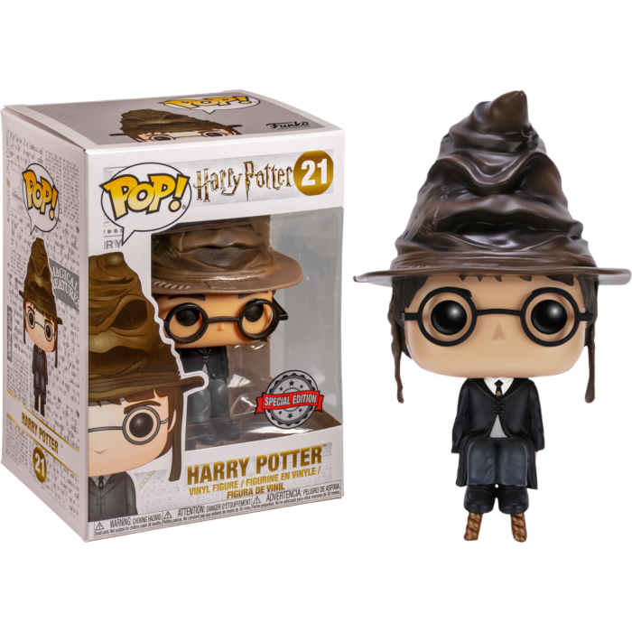 Harry Potter with Sorting Hat Funko Pop 