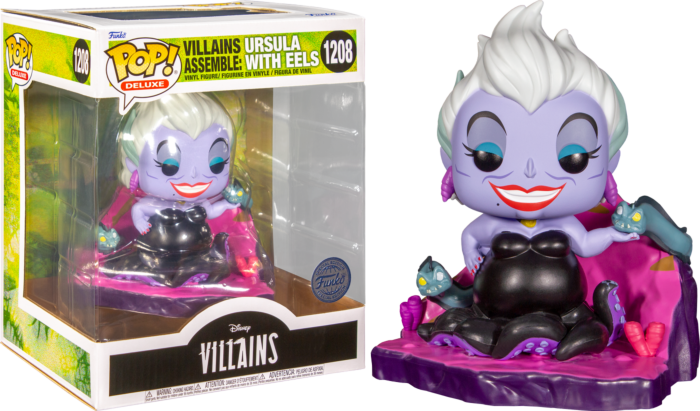 The Little Mermaid (1993) - Ursula Disney Villains Assemble Deluxe Pop ...