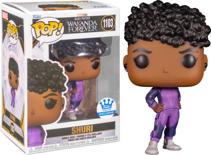 Black Panther 2: Wakanda Forever | Shuri Pop! Vinyl Figure (Funko ...