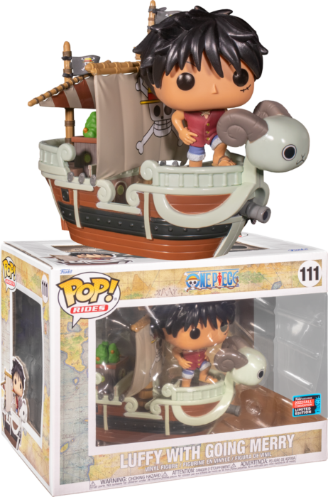 POP! Rides Super Deluxe: One Piece - Luffy with the Going Merry! (New –  Product Sage Collectibles