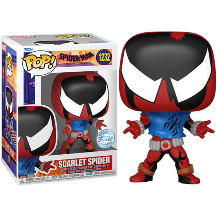 Spider Man Across The Spider Verse 2023 Scarlet Spider Pop Vinyl Figure By Funko Popcultcha 6609