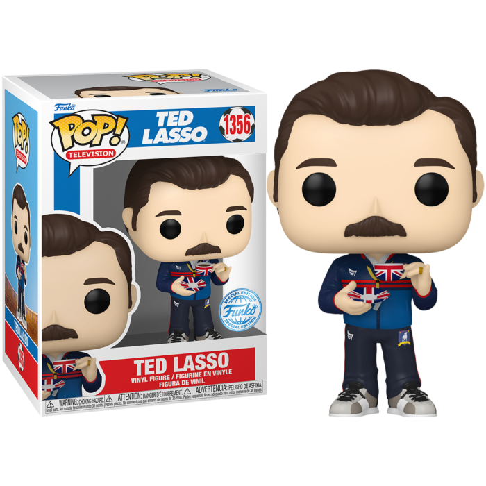 Ted Lasso - Ted Lasso with Teacup Pop! Vinyl Figure by Funko | Popcultcha