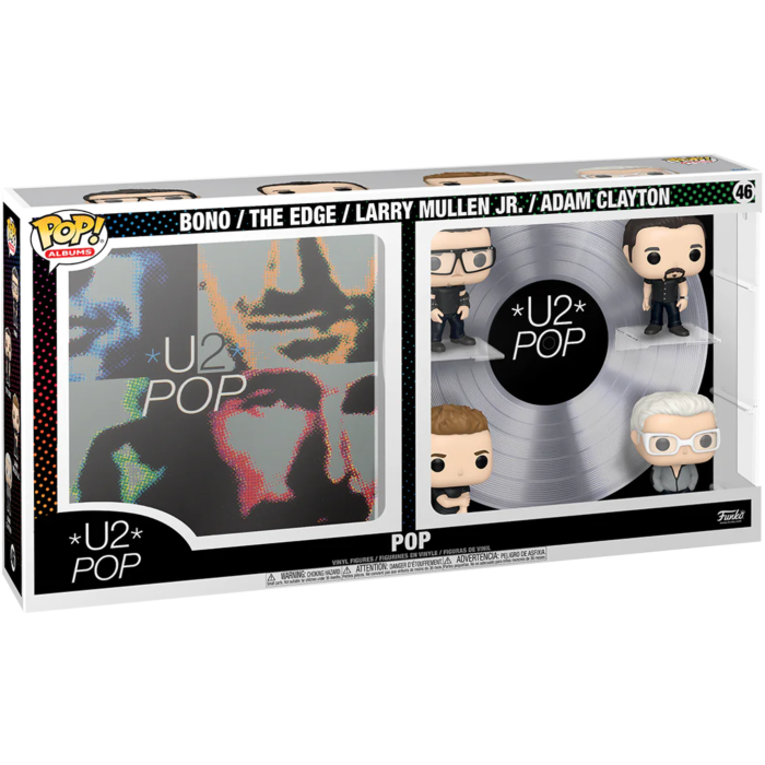 U2 | POP Funko Pop! Albums Vinyl Figure 4-Pack | Popcultcha