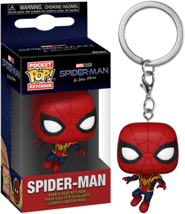 Spider-Man: No Way Home - Spider-Man Pocket Pop! Vinyl Keychain by Funko |  Popcultcha