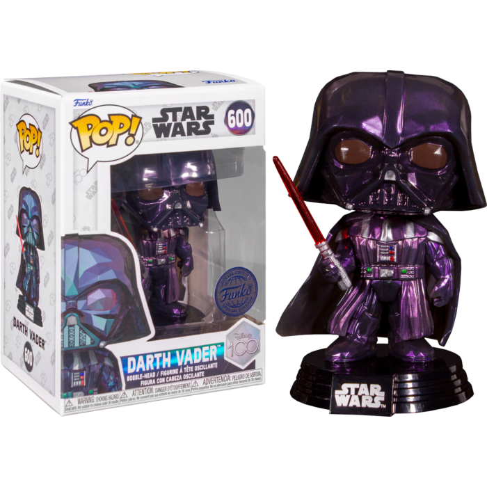 Star Wars - Darth Vader (Facet) Disney 100th Pop! Vinyl Figure (Funko ...