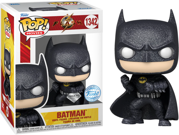 The Flash (2023) - Batman Diamond Glitter Pop! Vinyl Figure by Funko |  Popcultcha