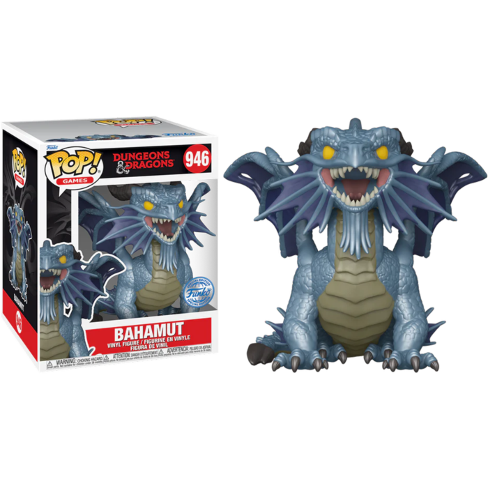 Dungeons And Dragons Bahamut Super Sized 6 Pop Vinyl Figure By Funko