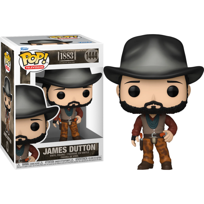 1883 | James Dutton Pop! Vinyl Figure By Funko | Popcultcha