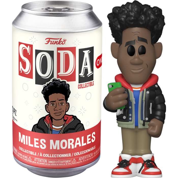 Spider-Man: Across the Spider-Verse - Miles Morales Vinyl SODA Figure in  Collector Can by Funko