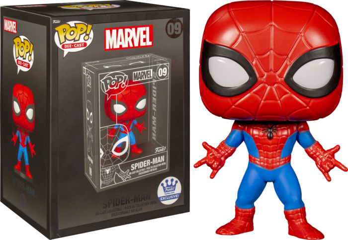 Spider-Man - Spider-Man Diecast Metal Pop! Vinyl Figure (Funko