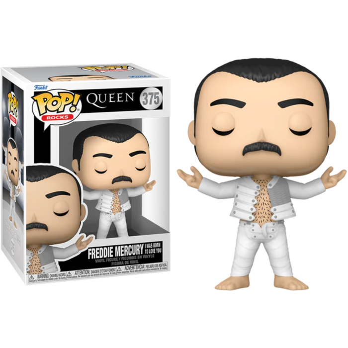 Queen - Freddy Mercury from I Was Born to Love You Pop! Vinyl Figure by ...