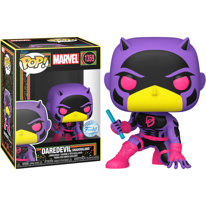 Daredevil - Daredevil (Shadowland) Blacklight Pop! Vinyl Figure by ...