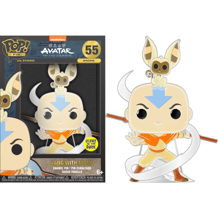 Avatar the Last Airbender - Aang with Momo Glow-in-the-Dark 4