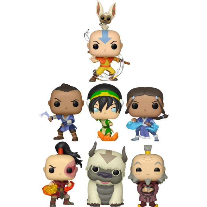 avatar funko pop full set