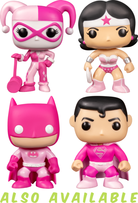 pink superman funko