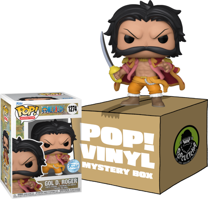 One Piece - Gol D. Roger Mystery Box (Includes Gol D. Roger & 5 Mystery  Exclusive Pop! Vinyl Figures) by Funko | Popcultcha