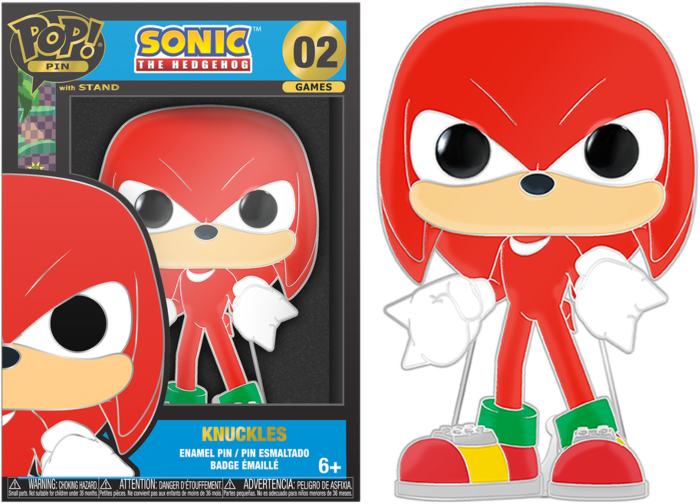 Sonic the Hedgehog - Super Tails Glow Enamel Pop! Pin