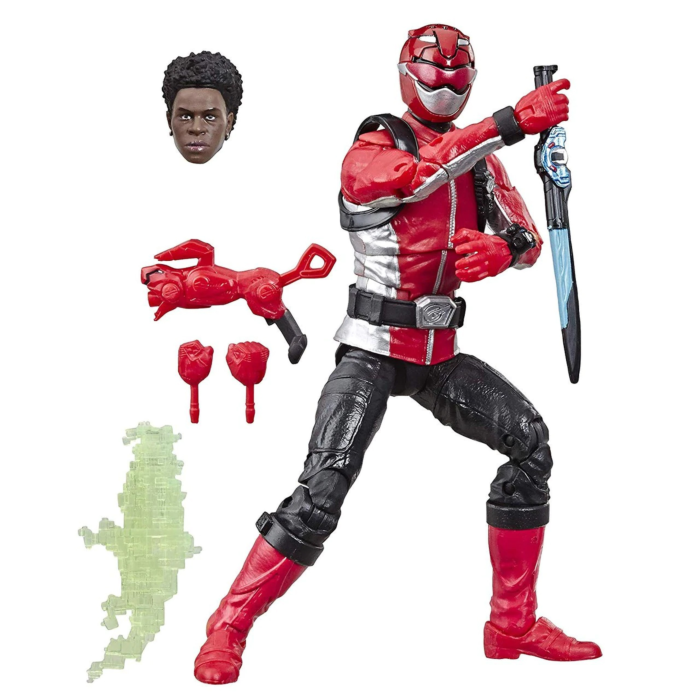 Red power clearance ranger figure