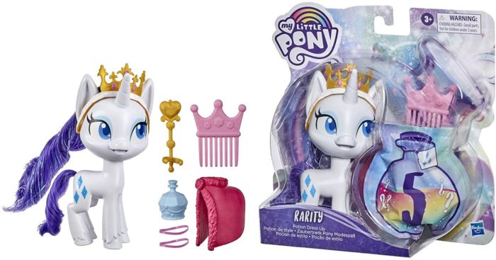 My Little Pony - Rarity Potion Dress-Up 5” Doll by Hasbro | Popcultcha