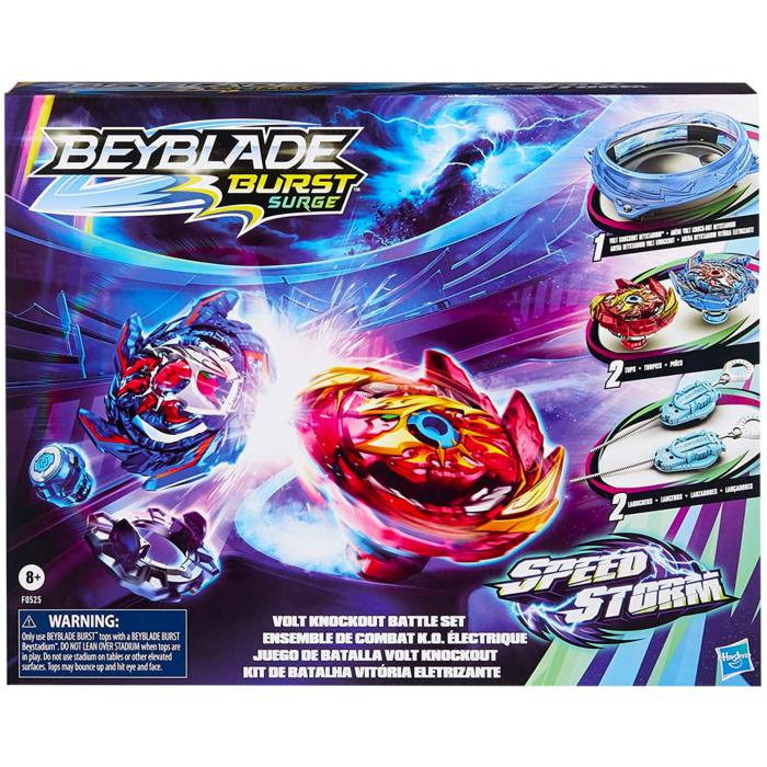 Beyblade Burst Surge Speedstorm Kit Poder das Centelhas -- Kit de