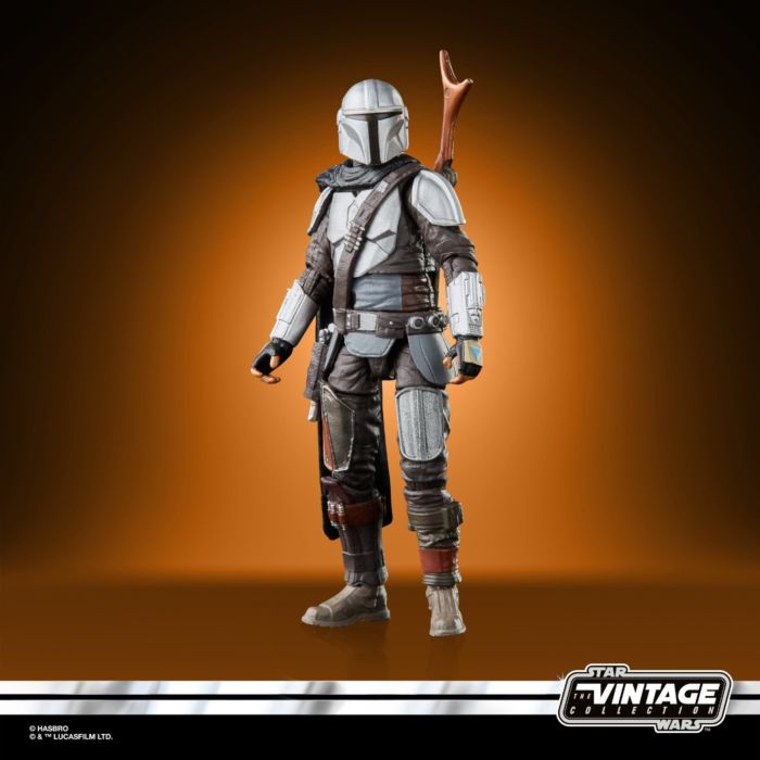 Star Wars The Mandalorian The Mandalorian In Beskar Armour 3 75 Vintage Kenner Action Figure By Hasbro Popcultcha