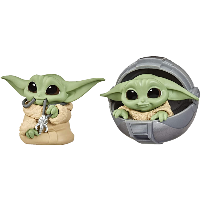 Star Wars The Mandalorian Baby Yoda Crib And Clan 2 5 Baby Bounties Mini Figure By Hasbro Popcultcha