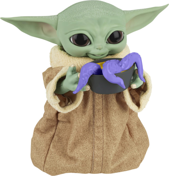 Star Wars The Mandalorian Animatronic Figur Baby Yoda Grogu The Child