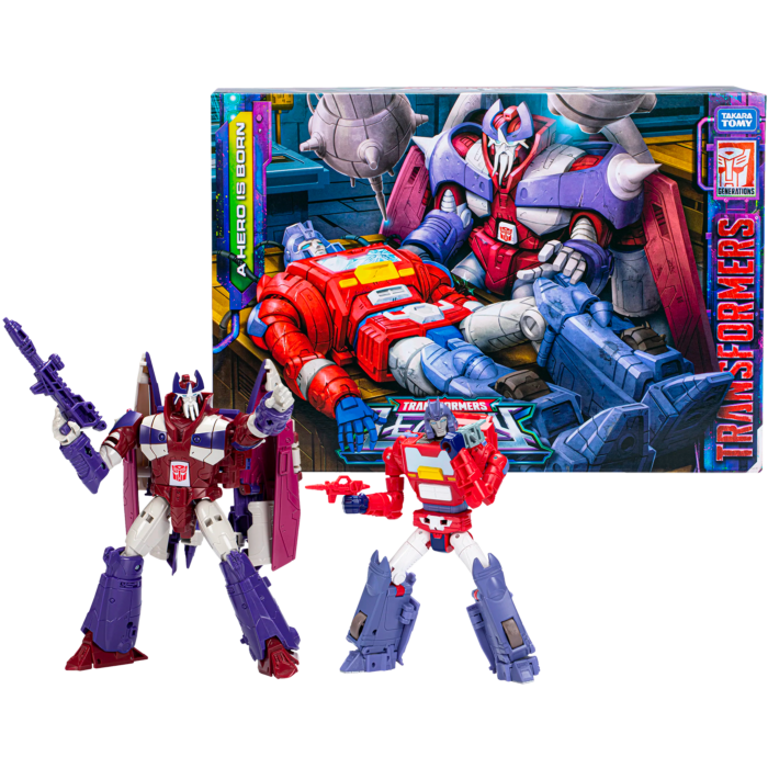 Transformers: Generation 1 - Alpha Trion & Orion Pax with Vector Sigma 'A  Hero is Born' Legacy Series Deluxe Class ” Action Figure 2-Pack by  Hasbro | Popcultcha