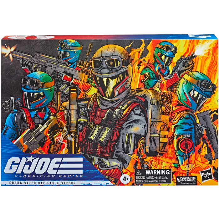 G.I. Joe - Cobra Viper Officer & Vipers Classified Series 6” Scale ...