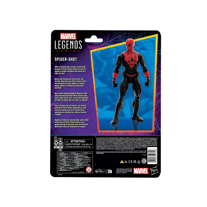 Spider-Man - Spider-Shot Retro Marvel Legends 6 Scale Action Figure By  Hasbro