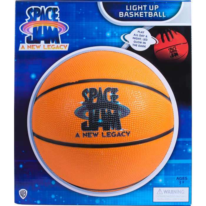 Space Jam 2: A New Legacy - LED Light Up Size 7 Basketball by Headstart |  Popcultcha